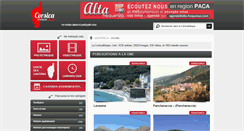 Desktop Screenshot of corsicatheque.com